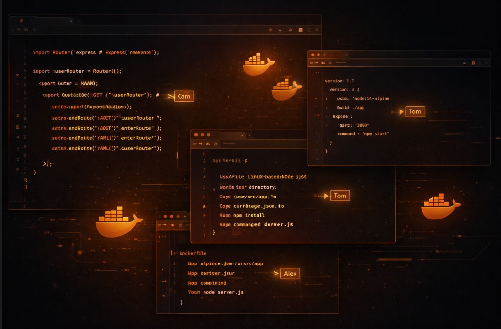 Nimbus IDE: collaborative code editor with Docker and live cursors